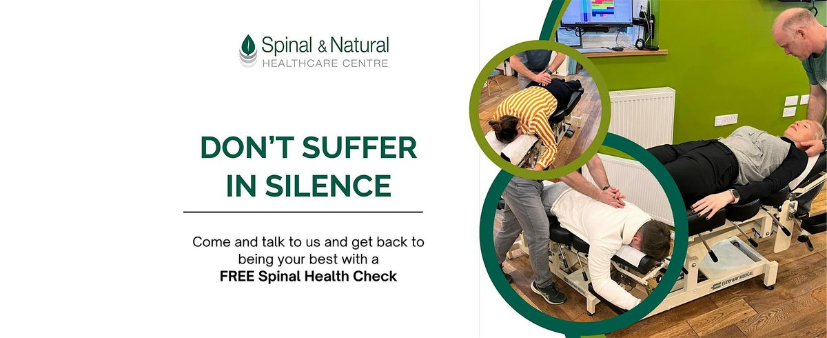 FREE Spinal Health Check