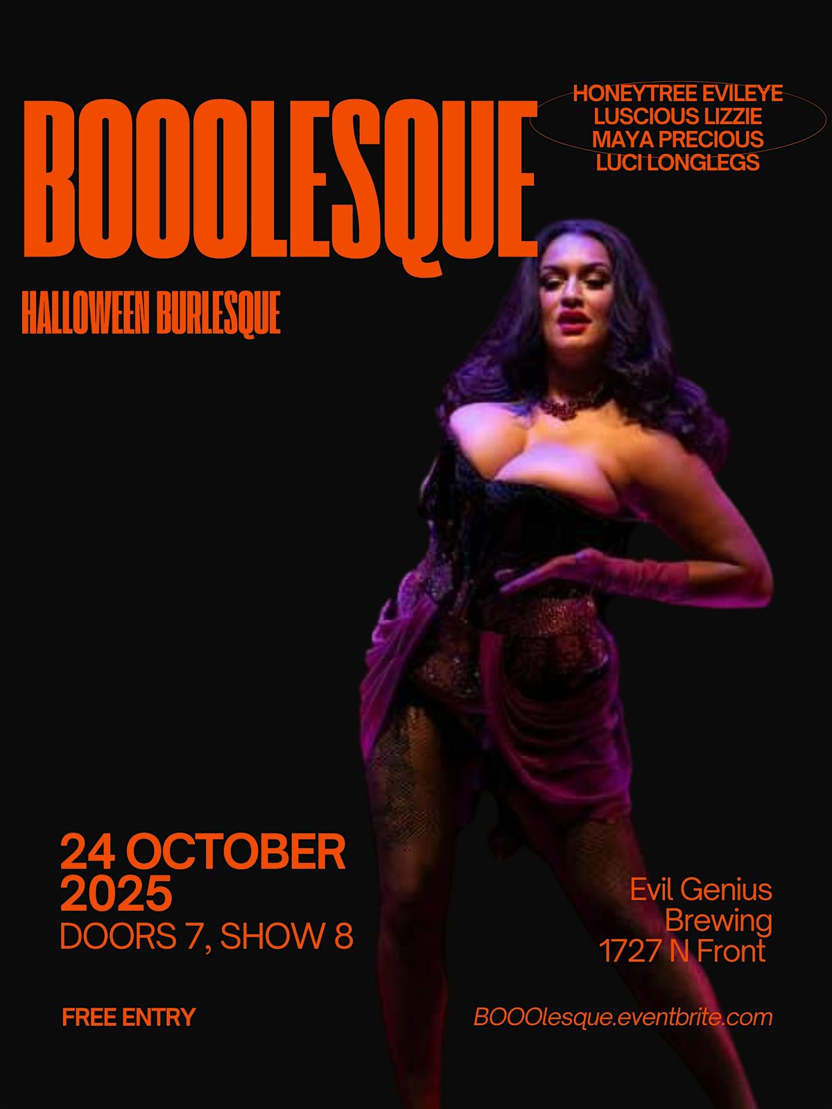 BOOOlesque: a Halloween burlesque extravaganza