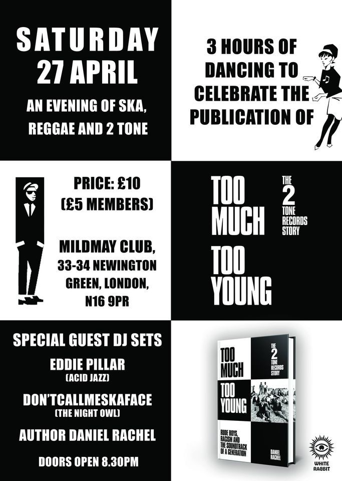 An evening of Ska, Reggae and 2 Tone - TOO MUCH TOO YOUNG 