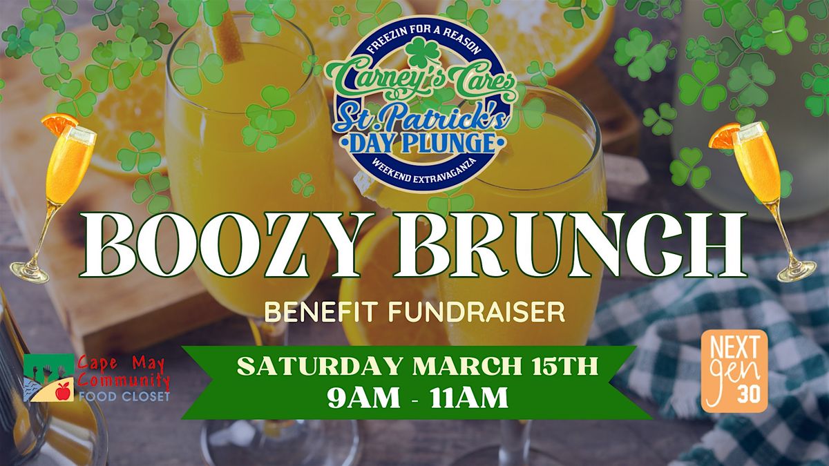 St. Paddy's Day Boozy Brunch Fundraiser | Carney's