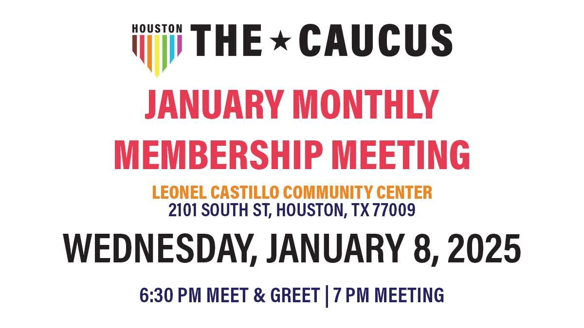 January Monthly Membership Meeting