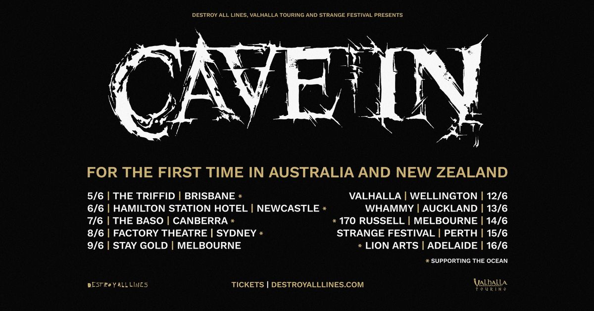 Cave In (USA) | Perth | Headline Show @ Strange Festival  