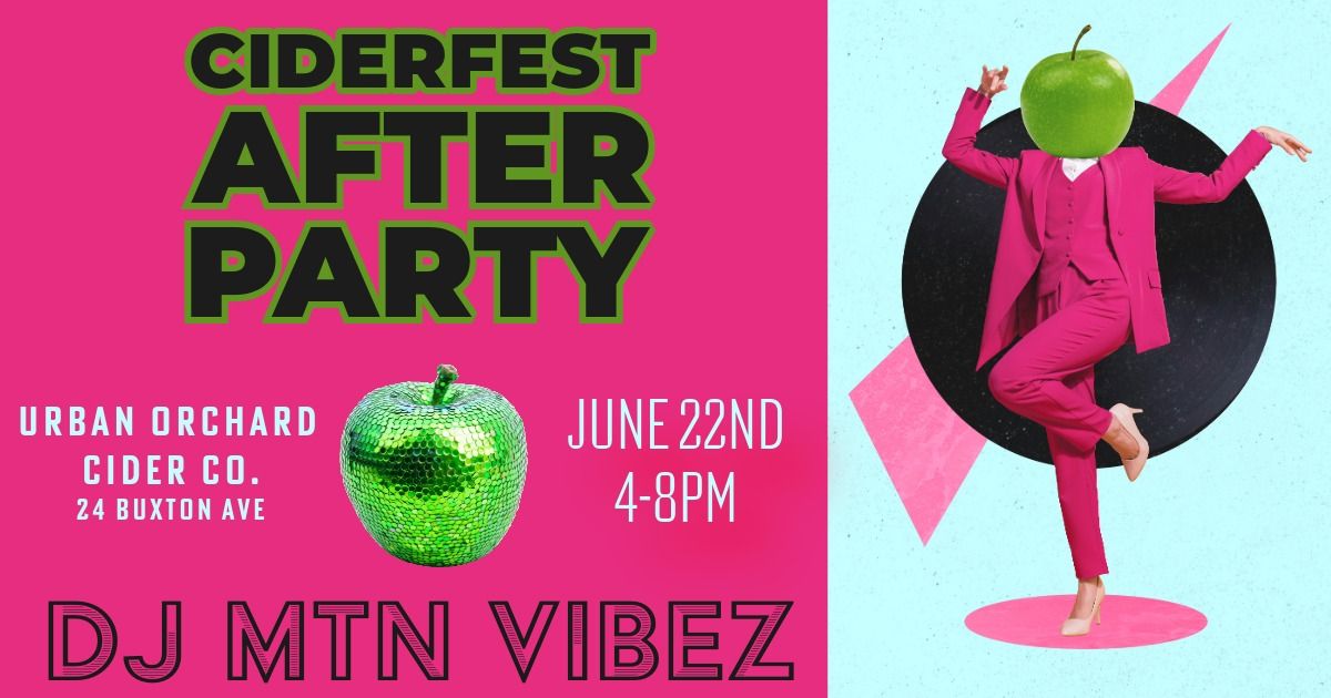 Carolina CiderFest After Party w\/ DJ RexxStep @ Urban Orchard Cider Co.