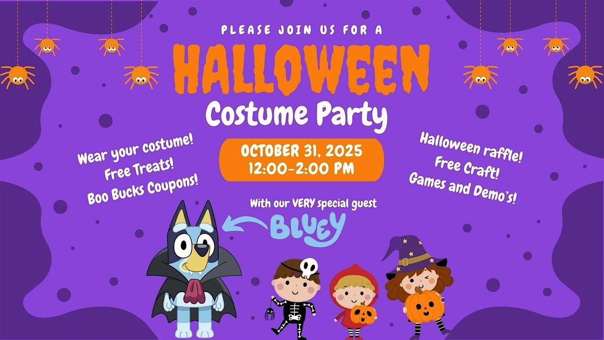 Halloween Costume Party with Bluey