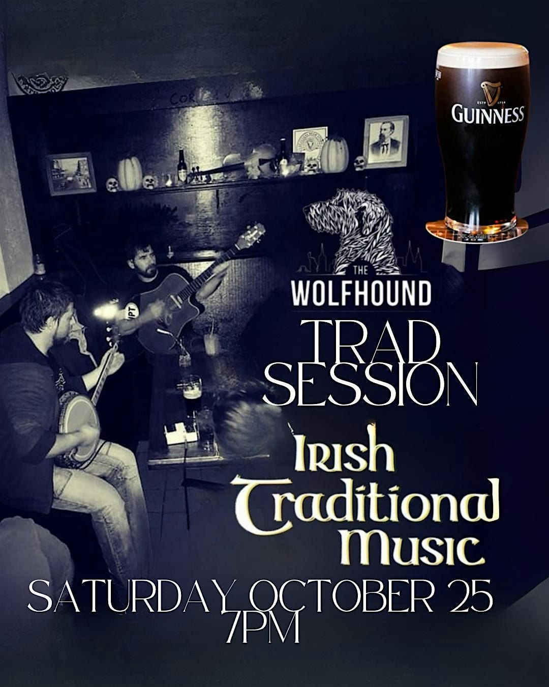 Trad Session at the Wolfhound