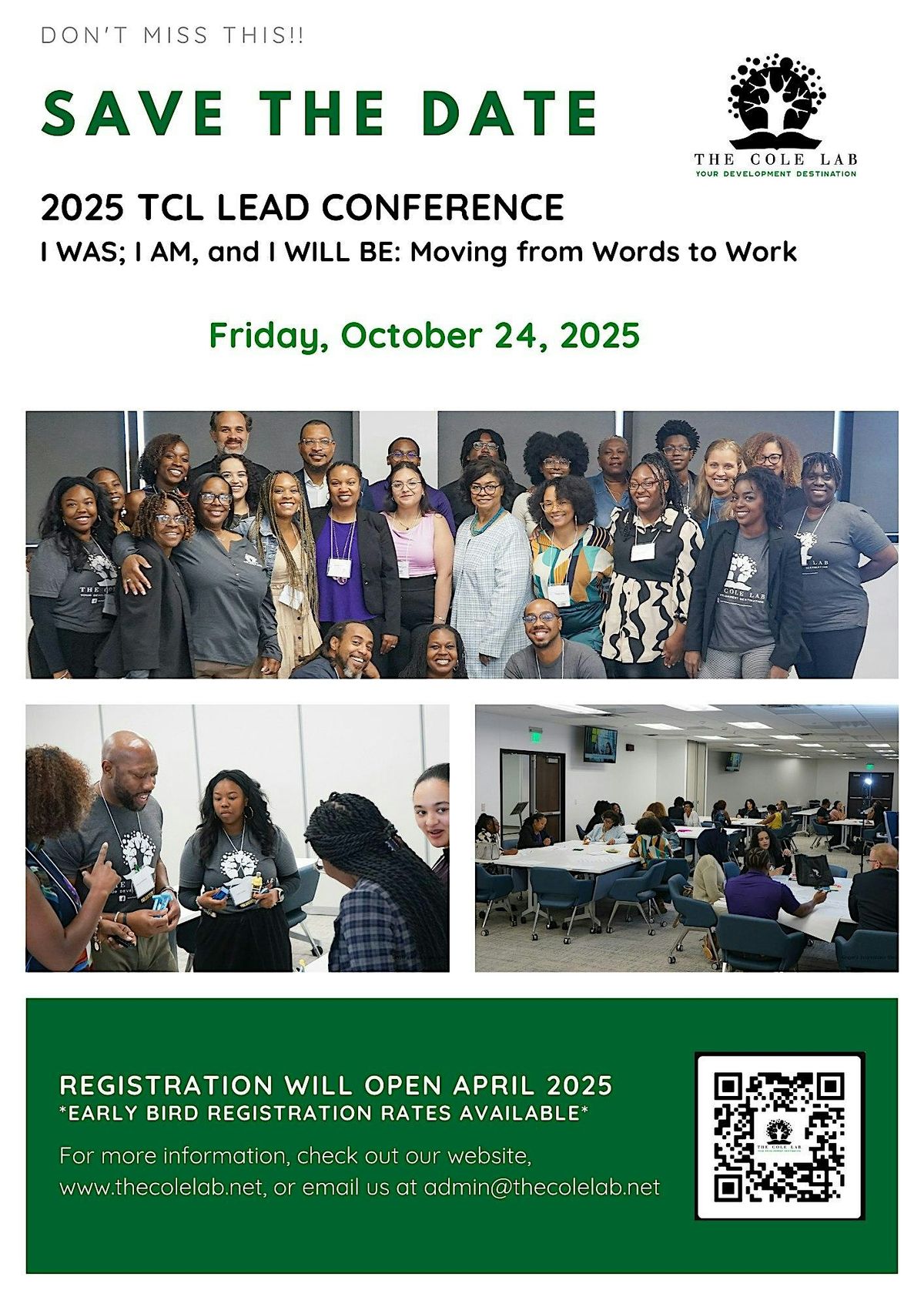 TCL Lead Conference 2025-  Moving from Words to Work