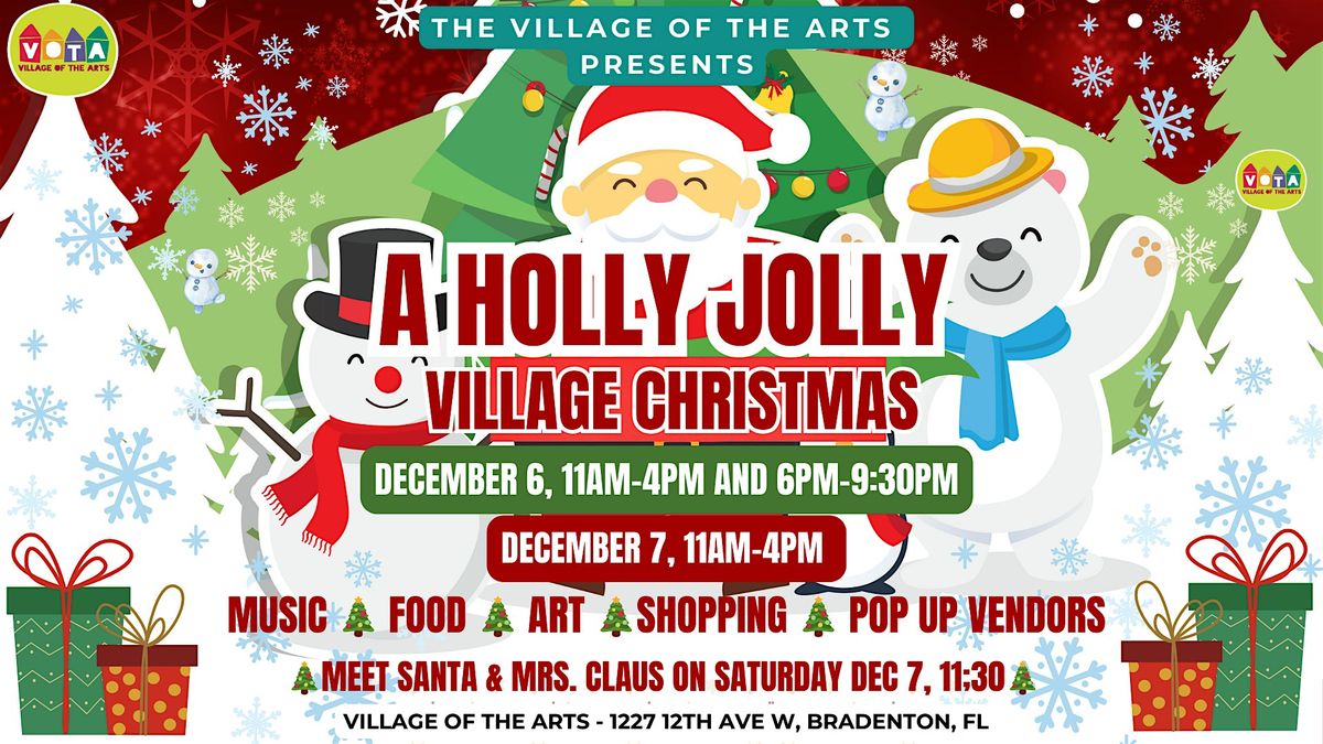 A Holly Jolly Village Christmas