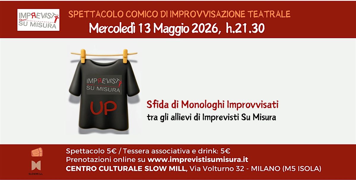 UP - Sfida di Monologhi Improvvisati
