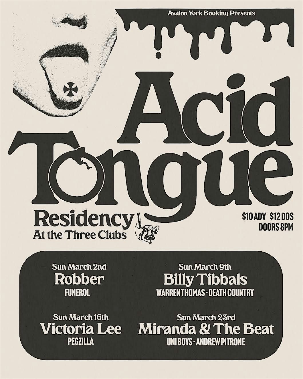 ACID TONGUE RESIDENCY