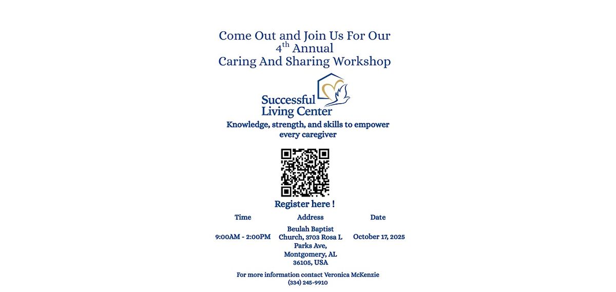 4th Annual Caring and Sharing Workshop