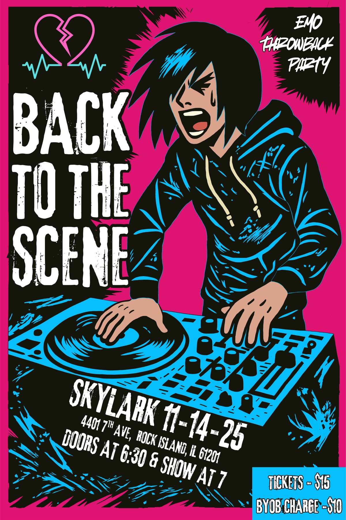 Back To The Scene EMO Night