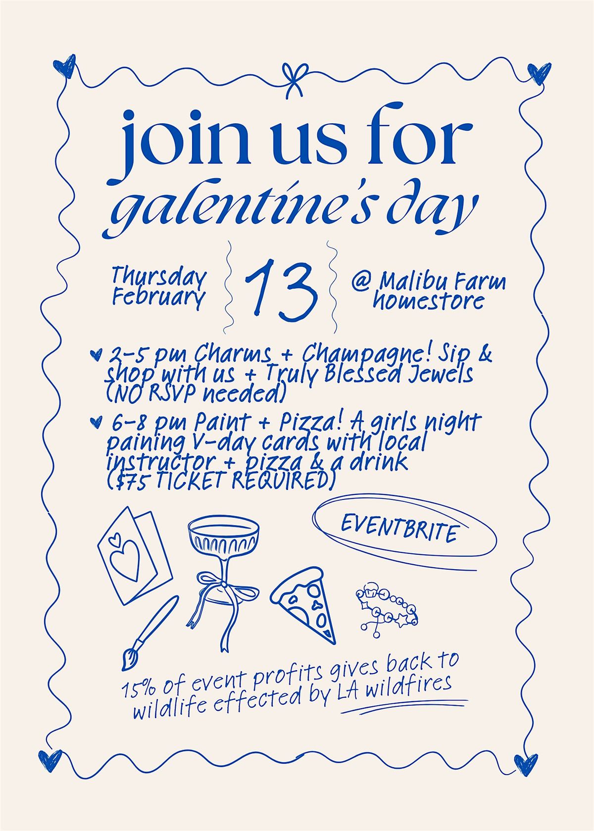 Galentines Day With Malibu Farm