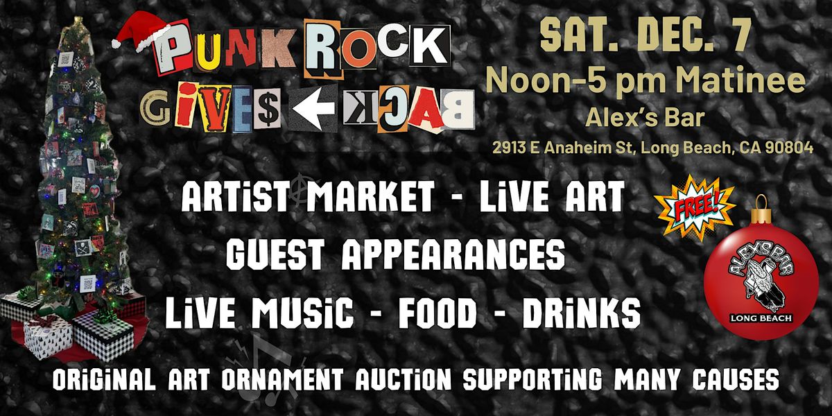 Punk Rock Gives Back Holiday Charity Event