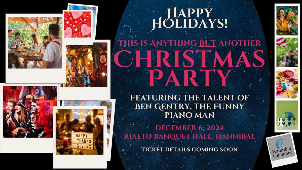 Save the Date: Anything BUT Another Christmas Party