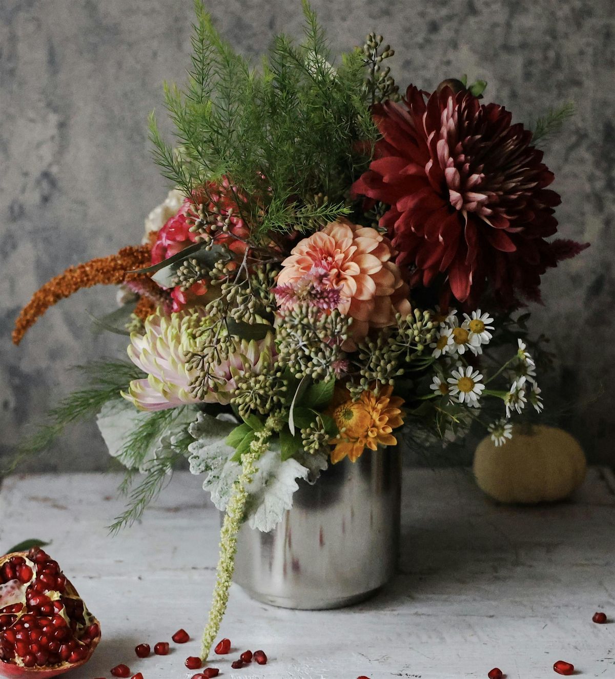 Workshop: The art of fall floral arrangements