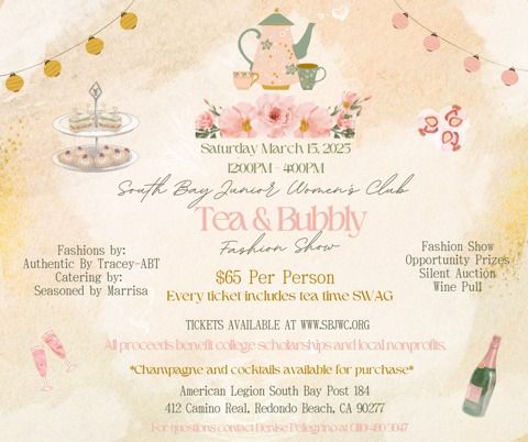 Tea & Bubbly Fashion Show