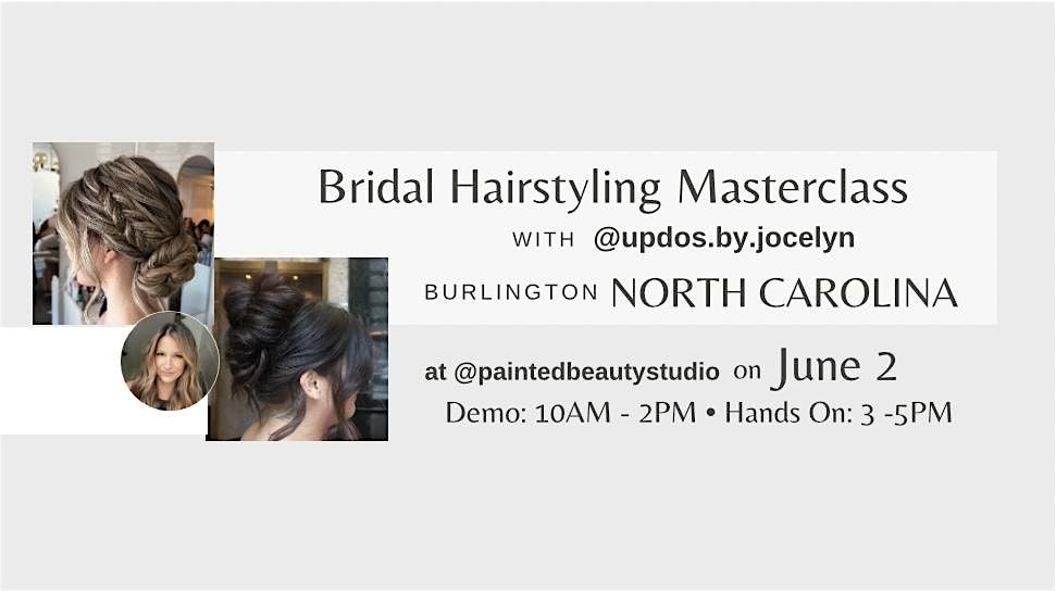 Bridal Hairstyling Masterclass