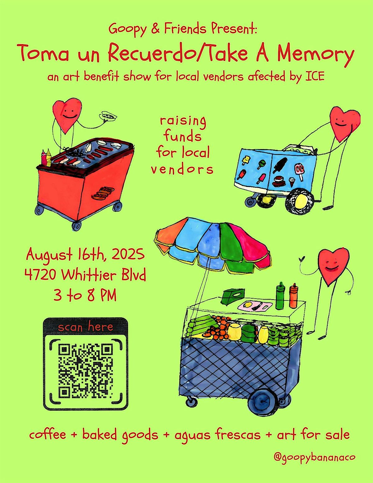 Toma un Recuerdo \/Take A Memory Art Benefit Show