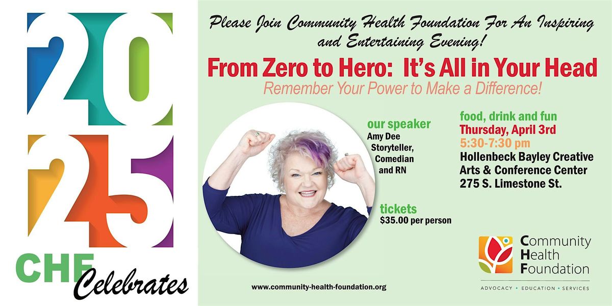 CHF Celebrates - From Zero to Hero: It's All in Your Head