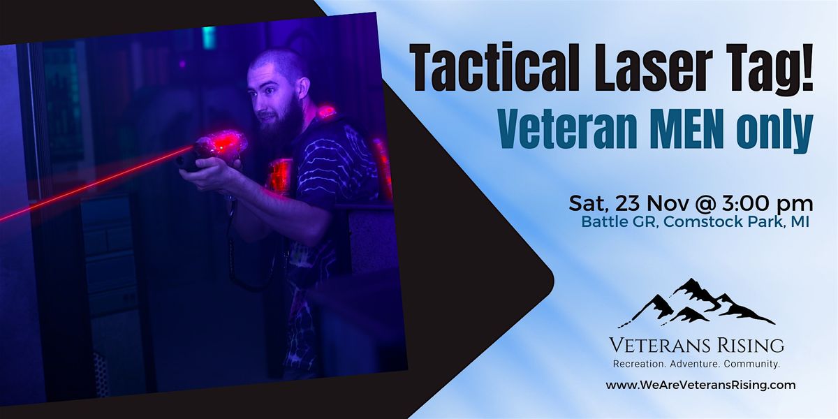 Tactical Laser Tag (Men only)