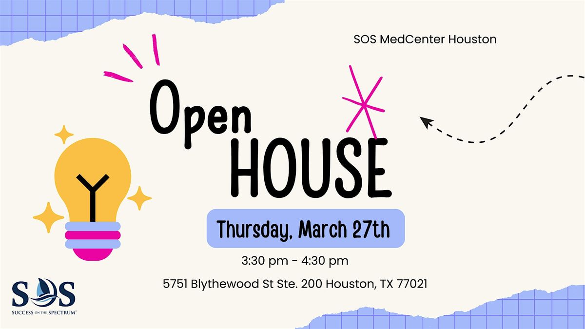 Free Autism-Friendly  Open House