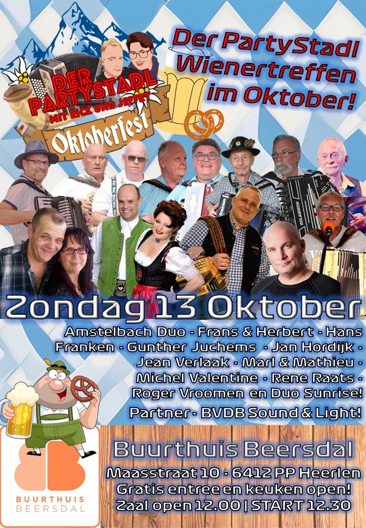 Der PartyStadl Wienertreffen im Oktober!