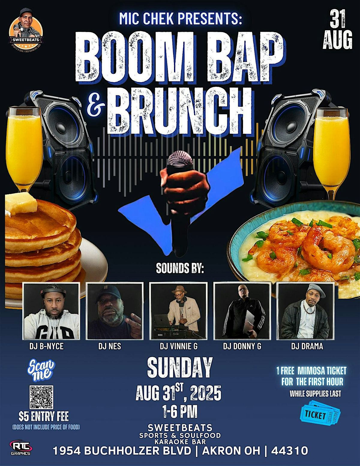 Boom Bap Brunch Labor Day Edition