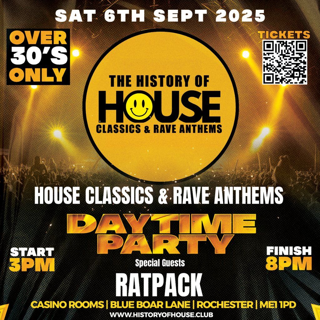 The History of House Classics & Rave Anthems (Over 30s)