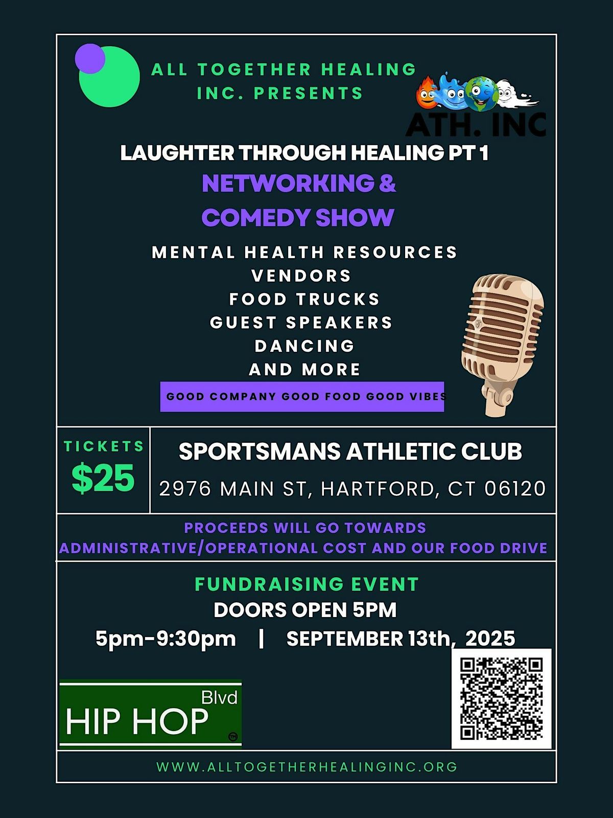 All Together Healing INC. Presents Laughter Through Healing Part 1
