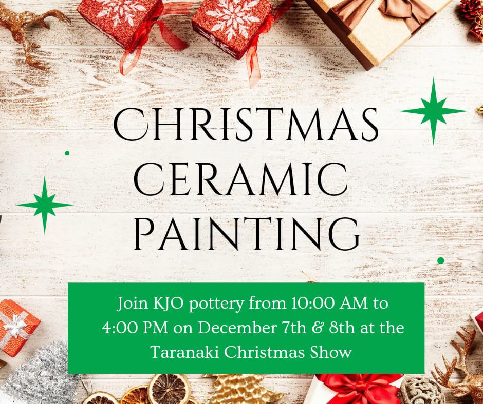 CHRISTMAS CERAMIC PAINTING