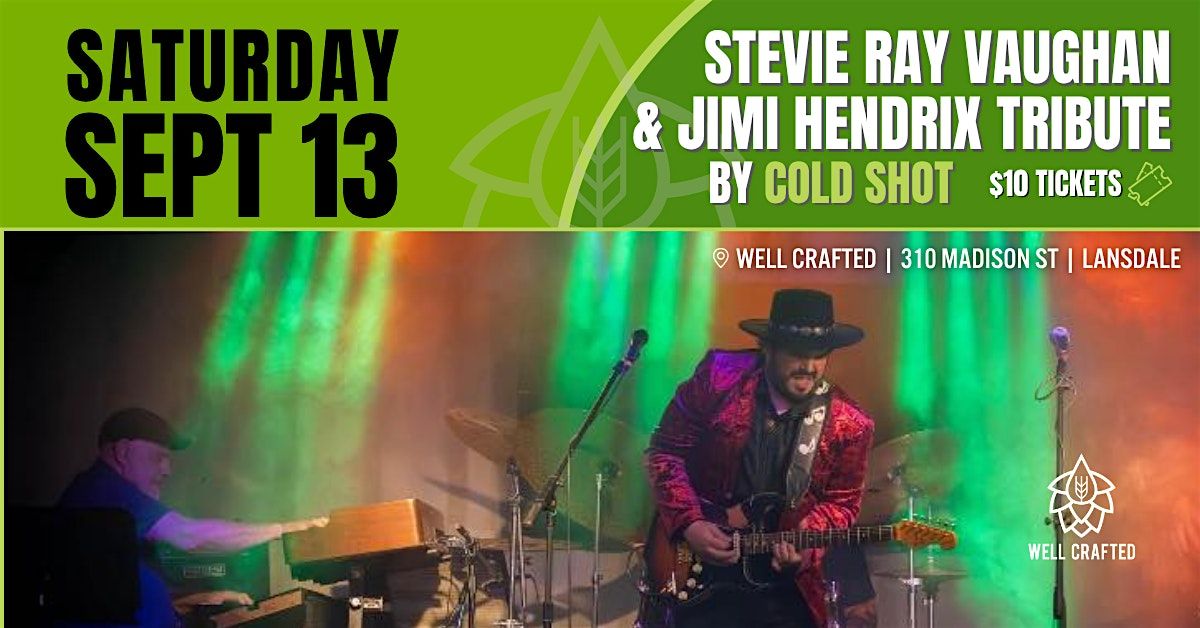 Stevie Ray Vaughan and Jimi Hendrix Tribute by Cold Shot