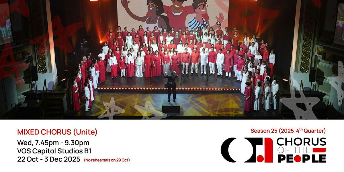 Chorus of the People: Unite (Mixed Chorus) Season 25 (2025 4th Quarter)