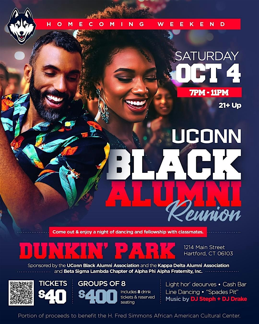 2025 UConn Black Alumni Reunion Dance - Homecoming Weekend