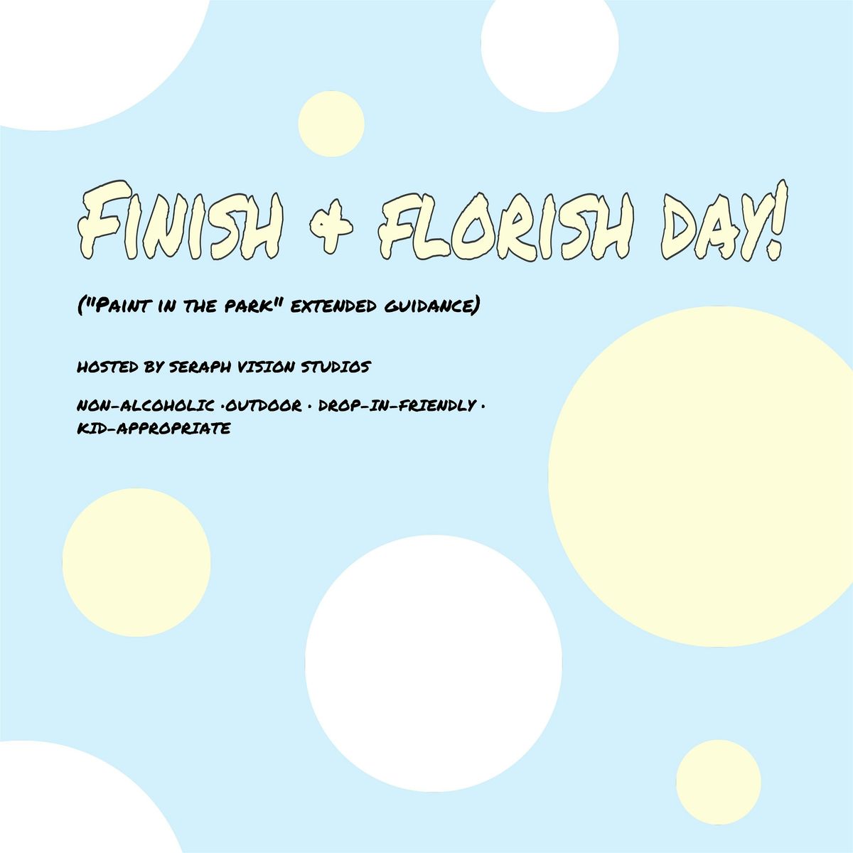 Finish & Florish! (Guided help to finish past projects)