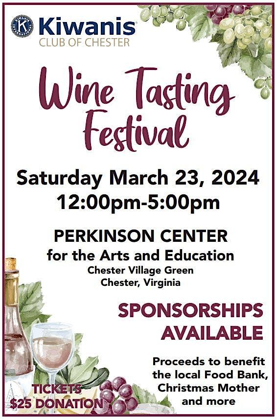 Chester Wine Tasting Festival