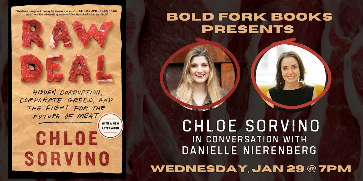 RAW DEAL: An Evening with Chloe Sorvino and Danielle Nierenberg