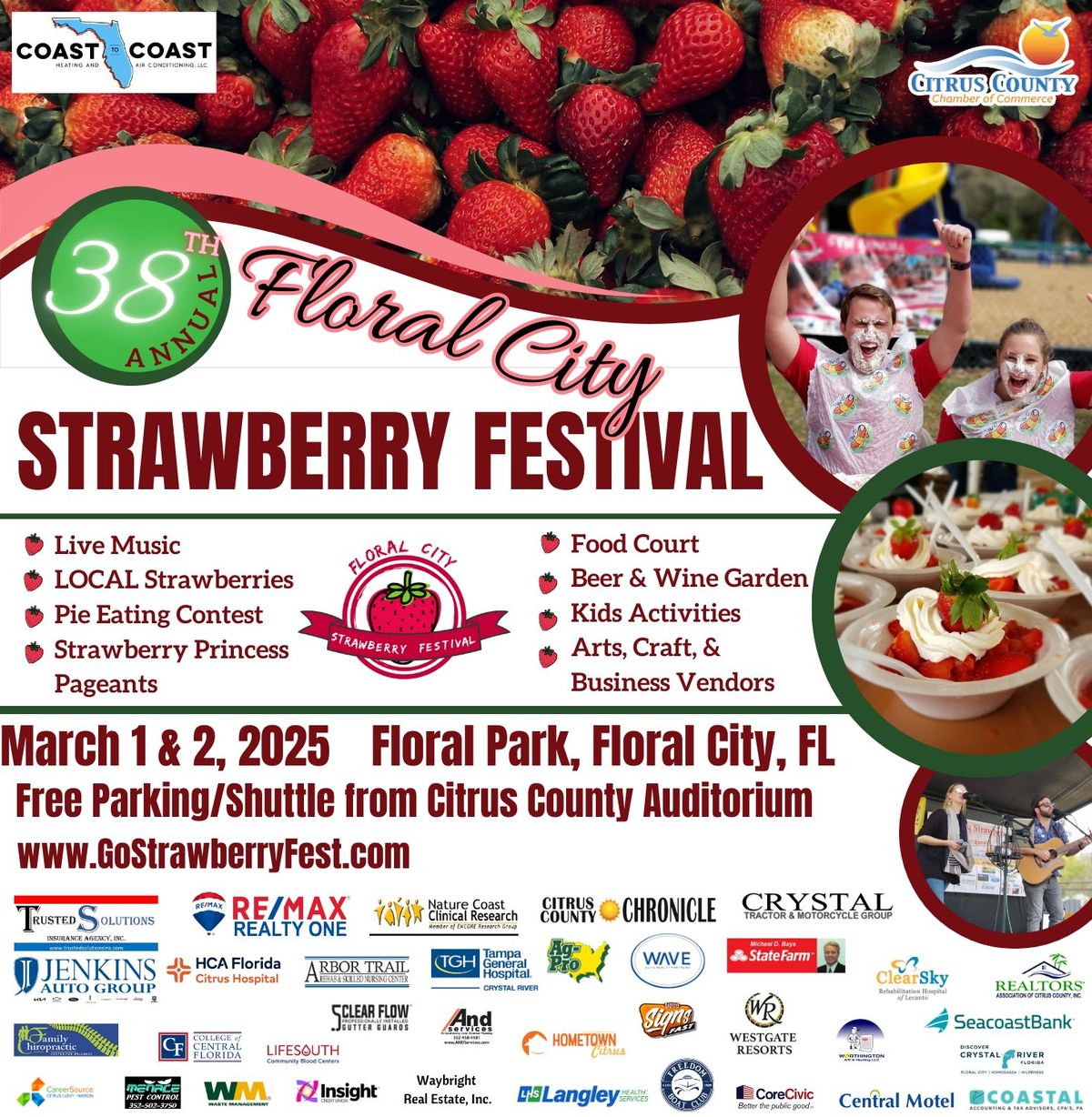 38th Annual Floral City Strawberry Festival