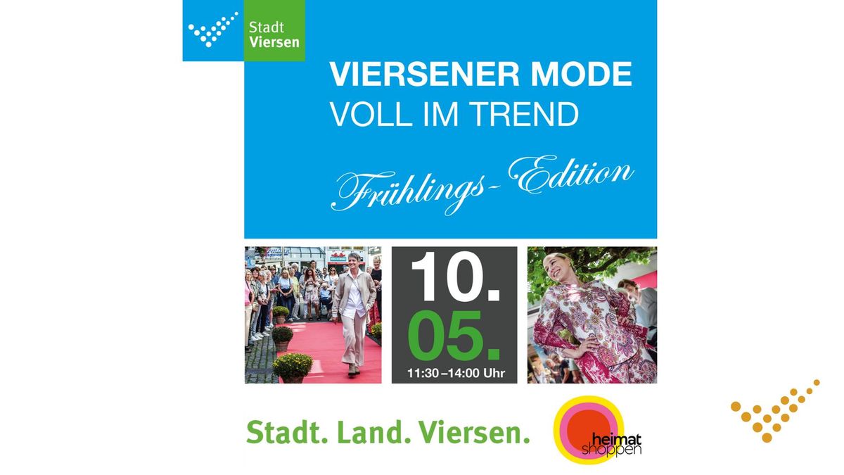 Viersen voll im Trend - Fr\u00fchjahrsmodenschau 2025