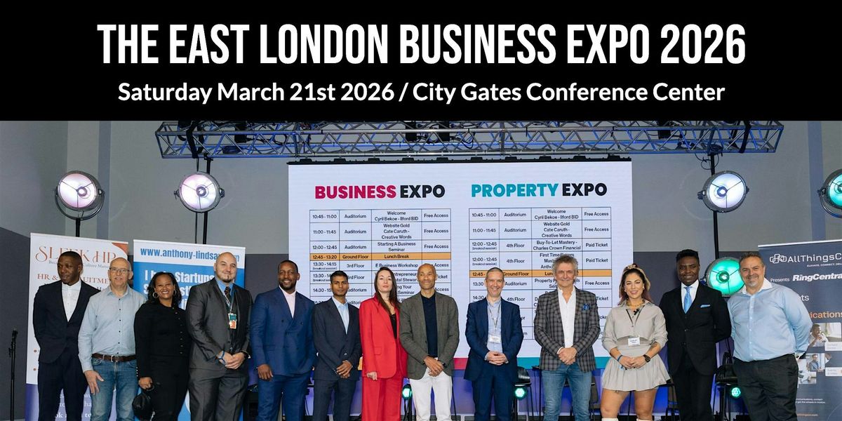 East London BUSINESS Expo 2026