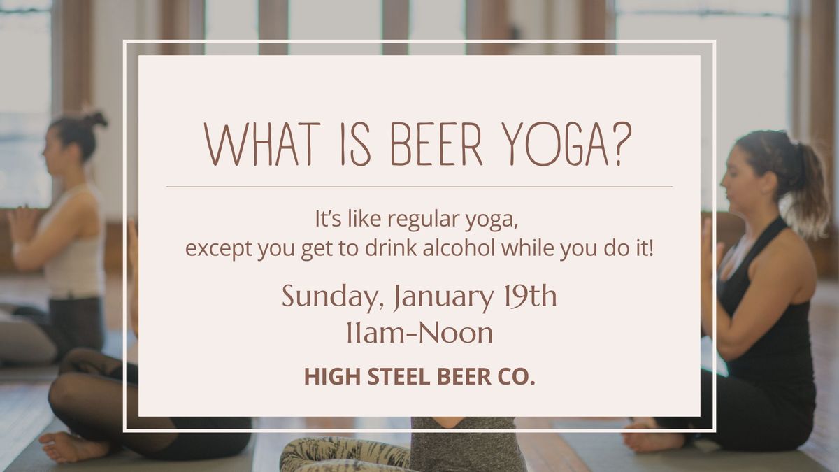 Beer Yoga