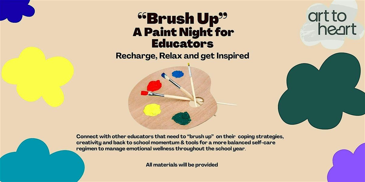 Brush Up:  A Paint Night For Educators