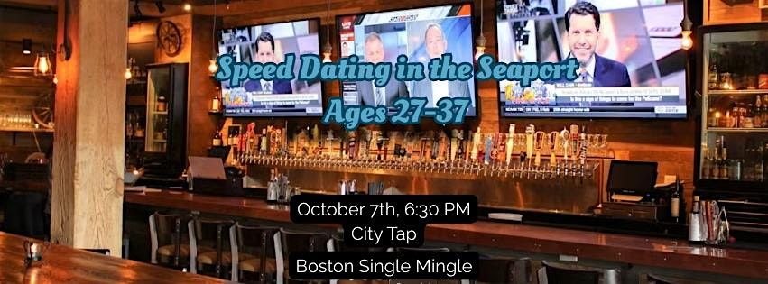 Speed Dating In The Seaport! Ages 27-37, 1 Drink Included