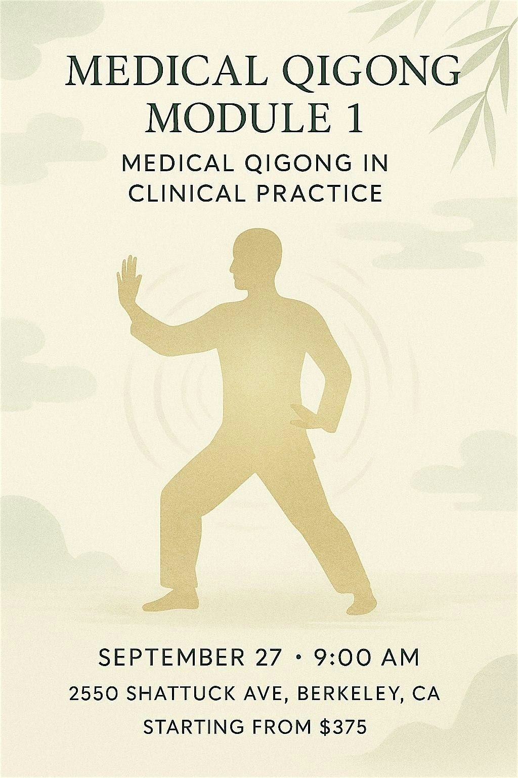 Medical Qigong Module 1: Medical Qigong in Clinical Practice
