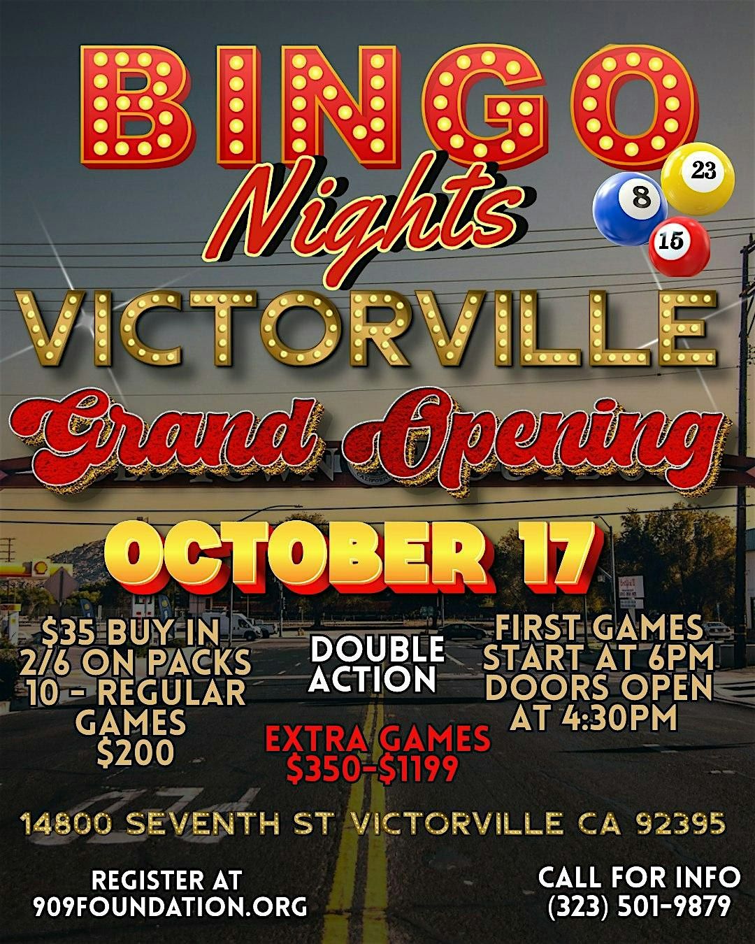 Bingo Nights  Victorville