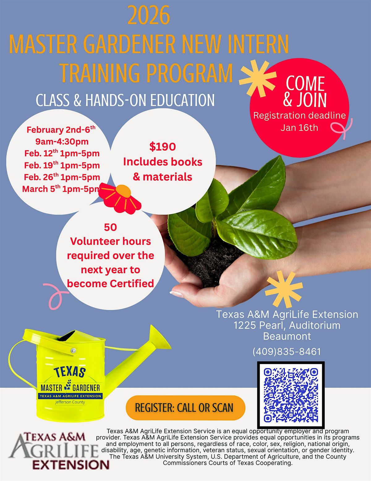 Master Gardener New Intern Training