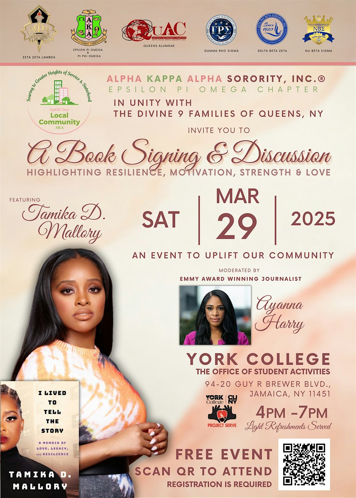 A Book Signing & Discussion with Tamika D. Mallory