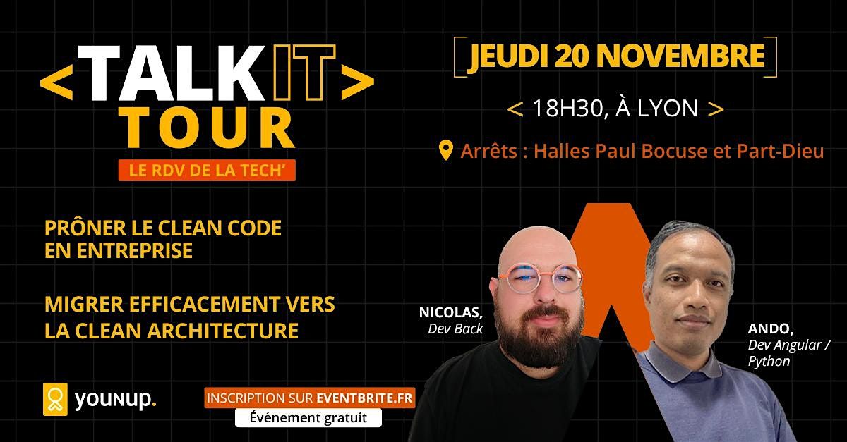 TALK IT Tour Lyon