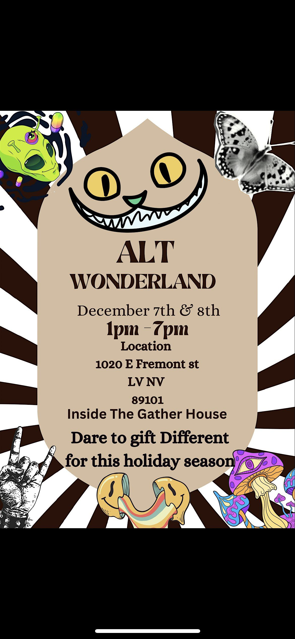 Alt wonderland - unique holiday gift market