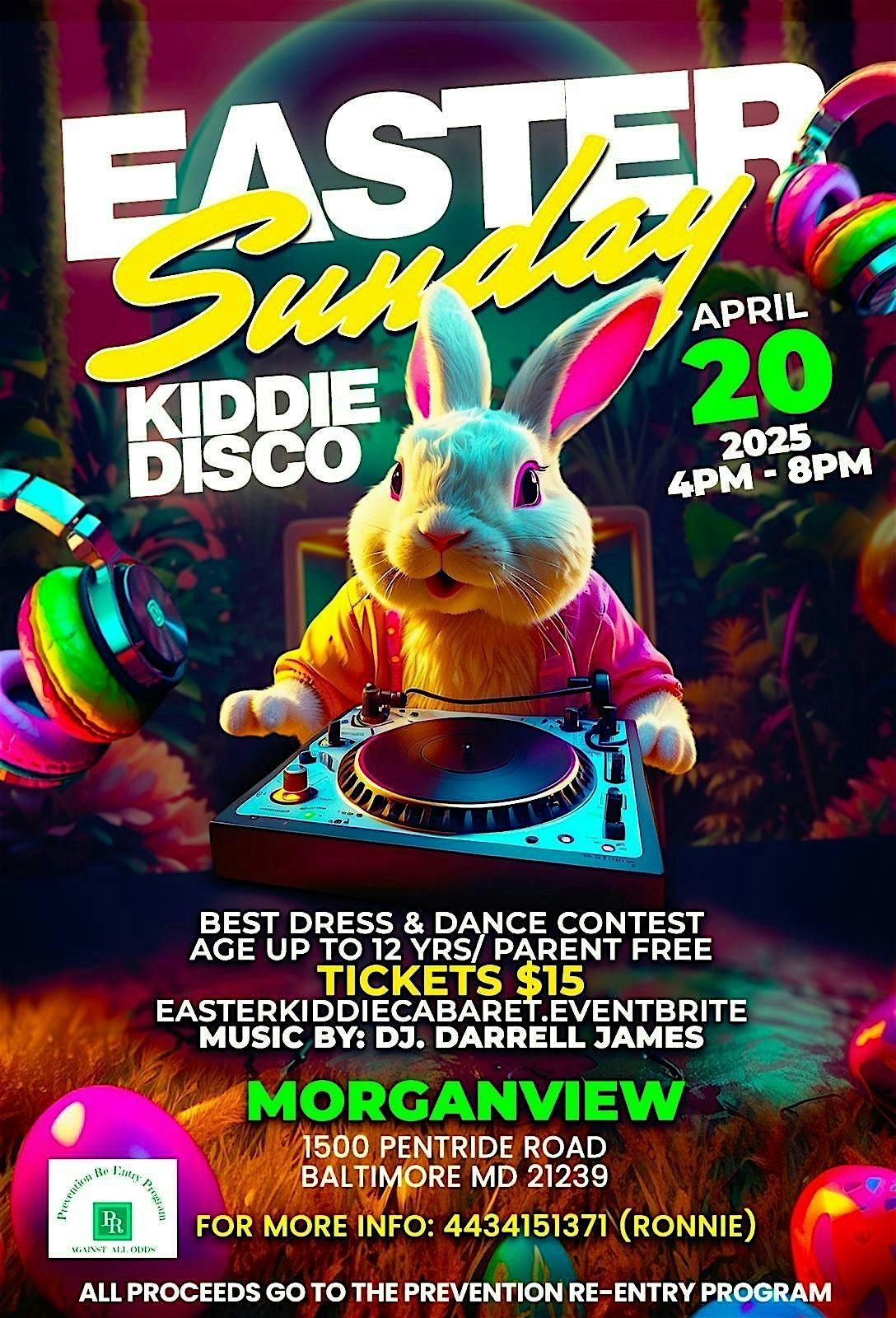 Easter Sunday Kiddie Disco