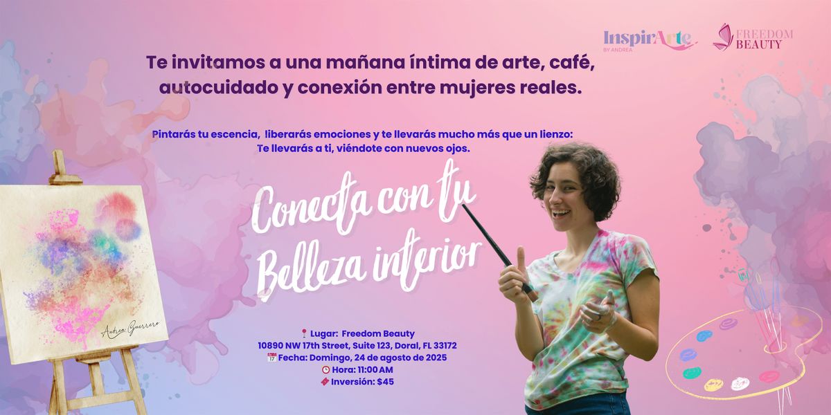 Conecta con tu Belleza Interior: Un Evento de Pintura y Relajaci\u00f3n